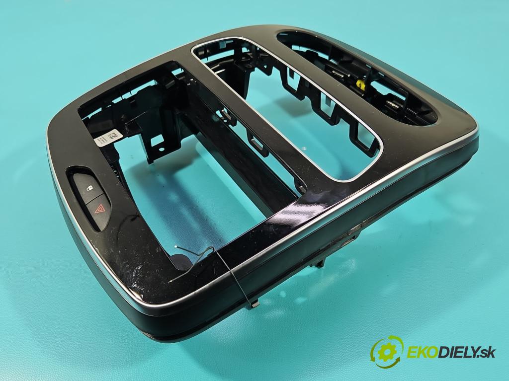 Renault Clio IV 2012-2020 1.2 16V 73 hp manual 54 kW 1149 cm3 5- rameček rádia 681043537R