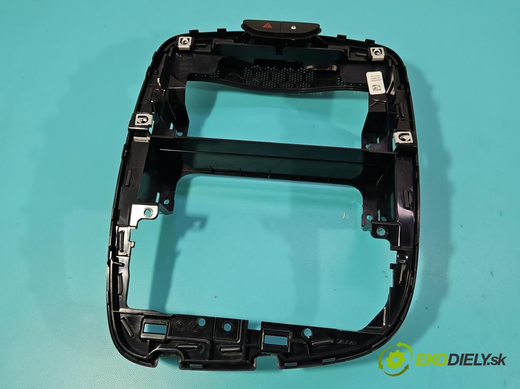 Renault Clio IV 2012-2020 1.2 16V 73 hp manual 54 kW 1149 cm3 5- rameček rádia 681043537R