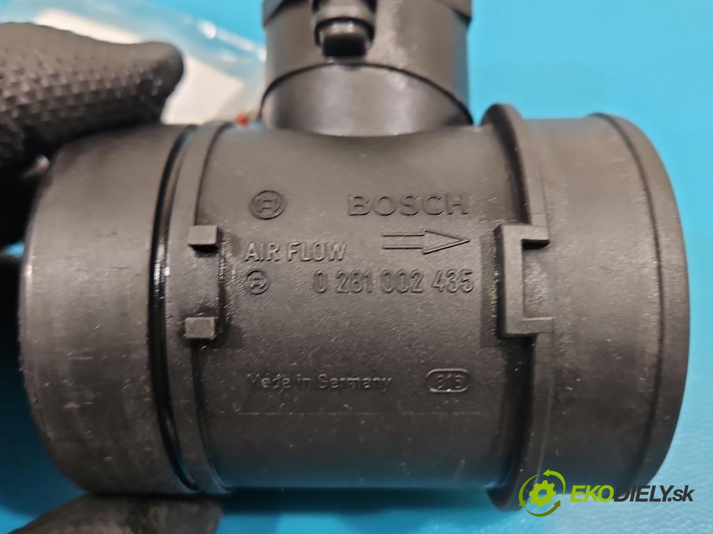 Porsche Cayenne I 2002-2010 4.5 V8 340KM: automatic 250 kW 4511 cm3 5- průtokoměr: 0281002435 (Váha vzduchu)