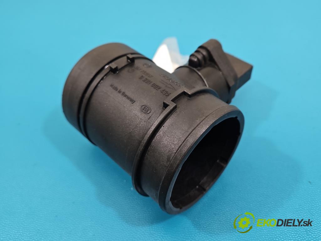 Porsche Cayenne I 2002-2010 4.5 V8 340KM: automatic 250 kW 4511 cm3 5- průtokoměr: 0281002435 (Váha vzduchu)