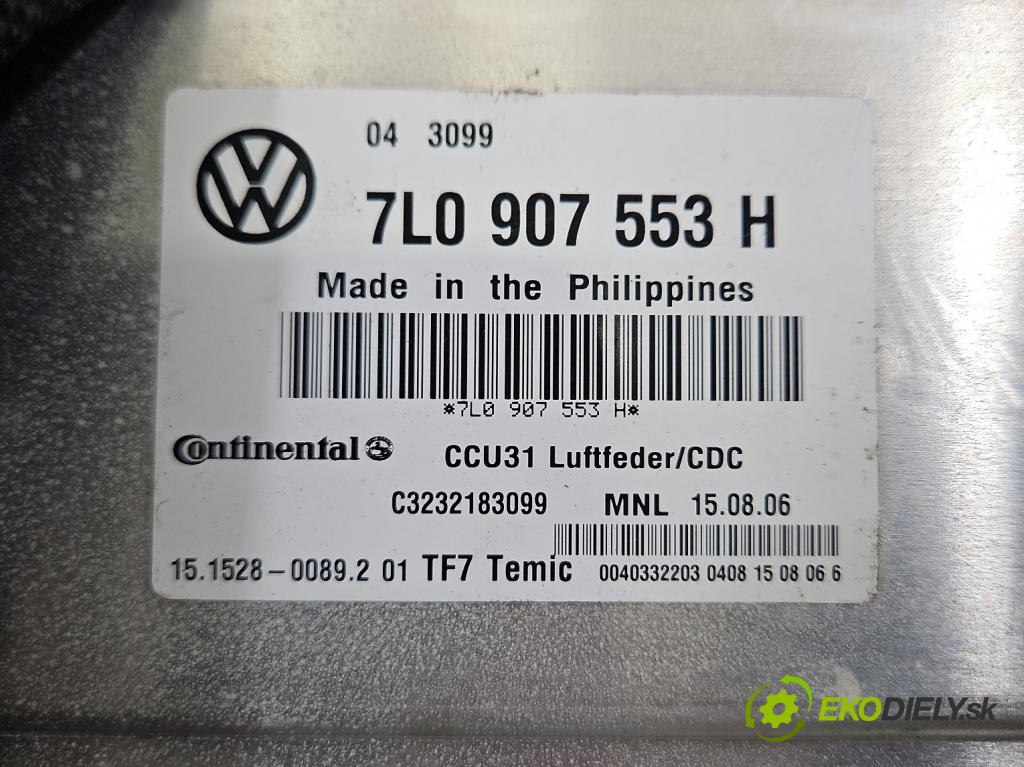 Porsche Cayenne I 2002-2010 4.5 V8 340KM: automatic 250 kW 4511 cm3 5- riadiaca jednotka ostatné 7L0907553H