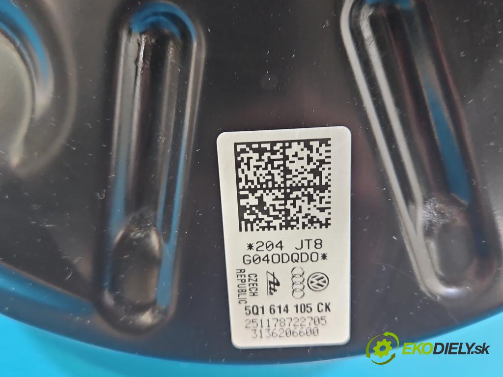 Skoda Octavia III 2013- 1.4 TSI 150 HP manual 110 kW 1395 cm3 5- servo brzdové 5Q1614105CK