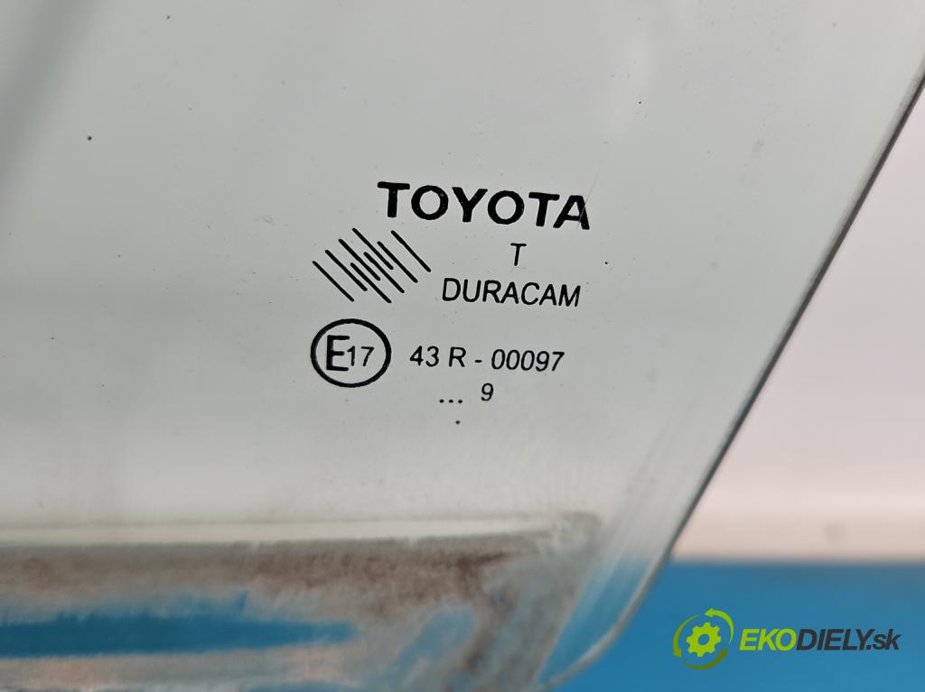 Toyota Verso 2009-2018 1.8 16V 147 HP automatic 108 kW 1798 cm3 5- sklo dvere predné ľavé