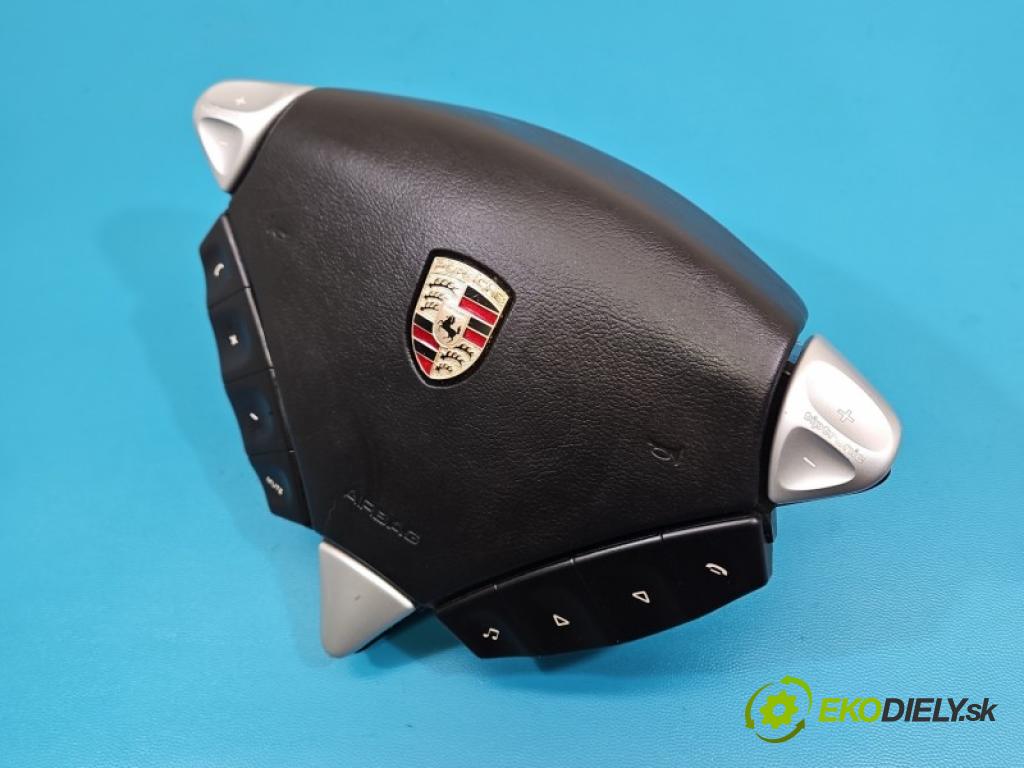 Porsche Cayenne I 2002-2010 4.5 V8 340KM automatic 250 kW 4511 cm3 5- Polštář: vzduch: Řidič: 7L5880201DF (Airbag)