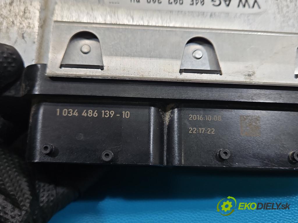 Skoda Octavia III 2013- 1.4 TSI 150 hp manual 110 kW 1395 cm3 5- řídící jednotka motoru 04E907309BH