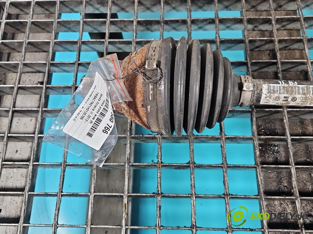 Skoda Octavia III 2013- 1.4 TSI 150 HP manual 110 kW 1395 cm3 5- poloos predné ľavé 1K0407271LB