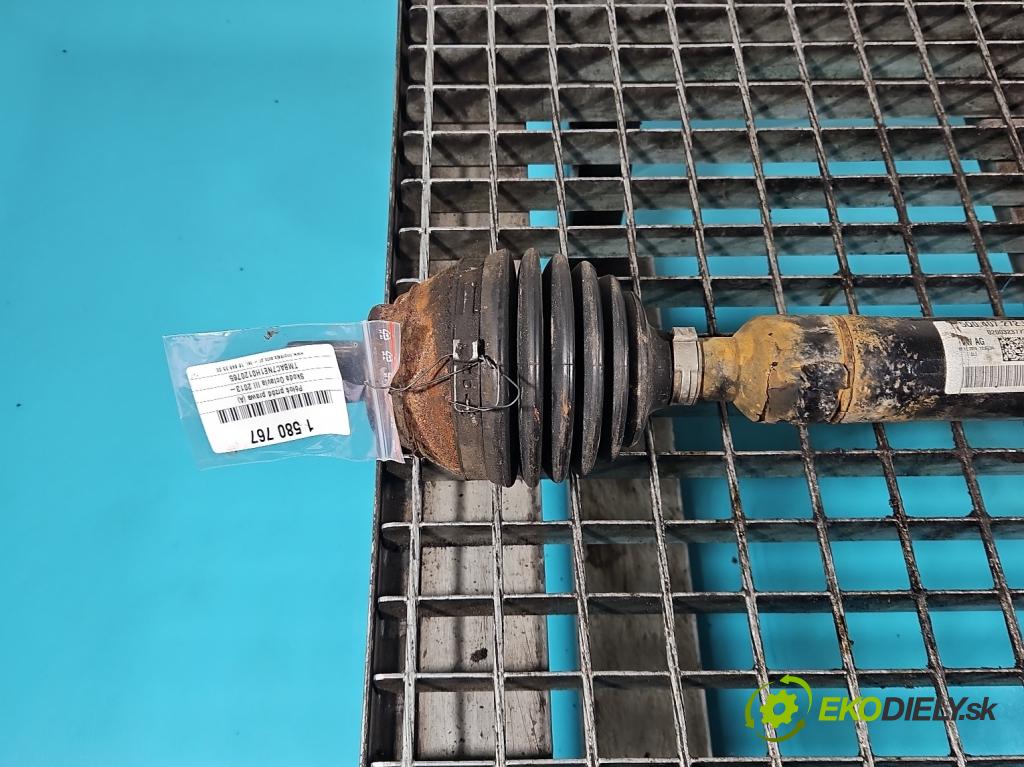 Skoda Octavia III 2013- 1.4 TSI 150 HP manual 110 kW 1395 cm3 5- poloos predné pravé 5Q0407272H