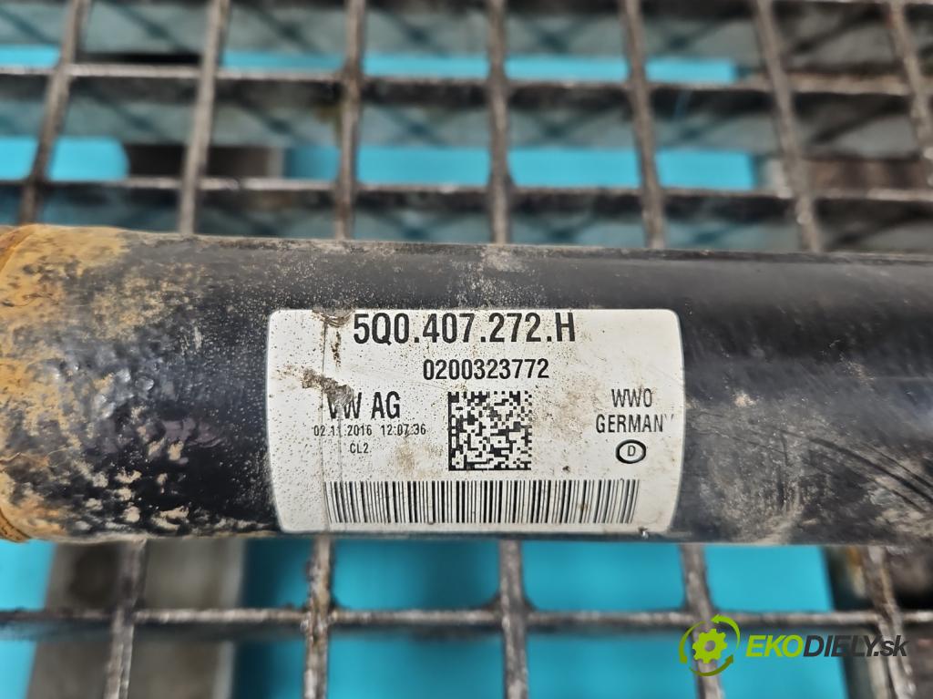 Skoda Octavia III 2013- 1.4 TSI 150 HP manual 110 kW 1395 cm3 5- poloos predné pravé 5Q0407272H