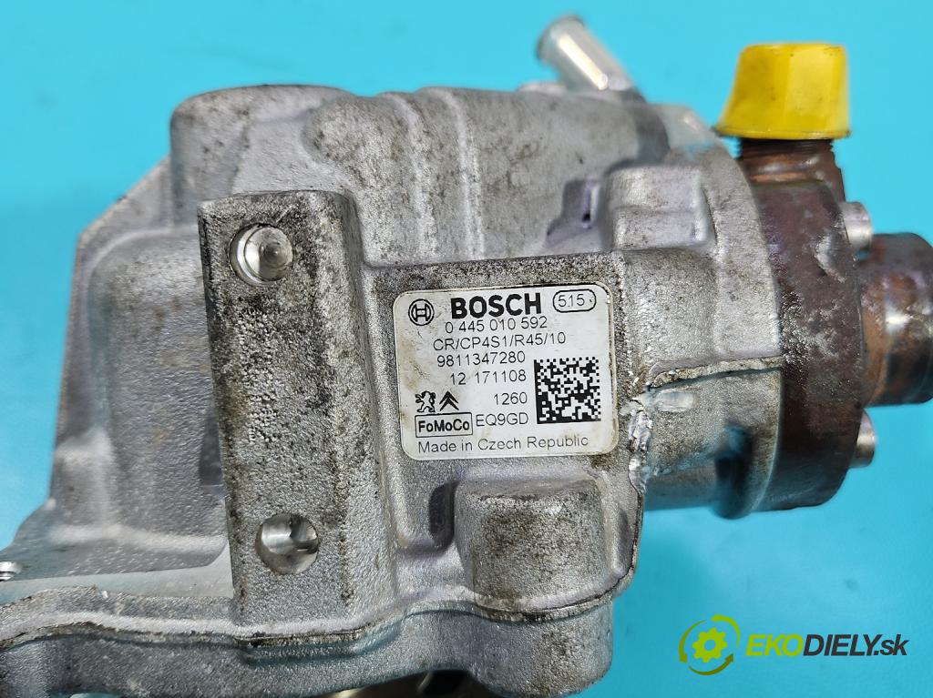 Ford Focus Mk3 2010-2018 1.5 tdci 95 hp manual 70 kW 1499 cm3 5- čerpadlo vstřikovací 0445010592 (Vstřikovací čerpadlo)