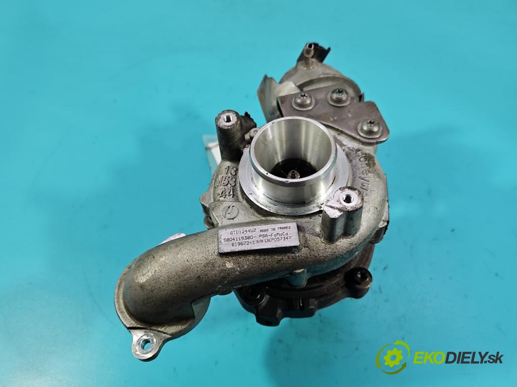 Ford Focus Mk3 2010-2018 1.5 tdci 95 HP manual 70 kW 1499 cm3 5- turbodúchadlo, turbo 819872-1 (Turbodúchadlo (kompletné))