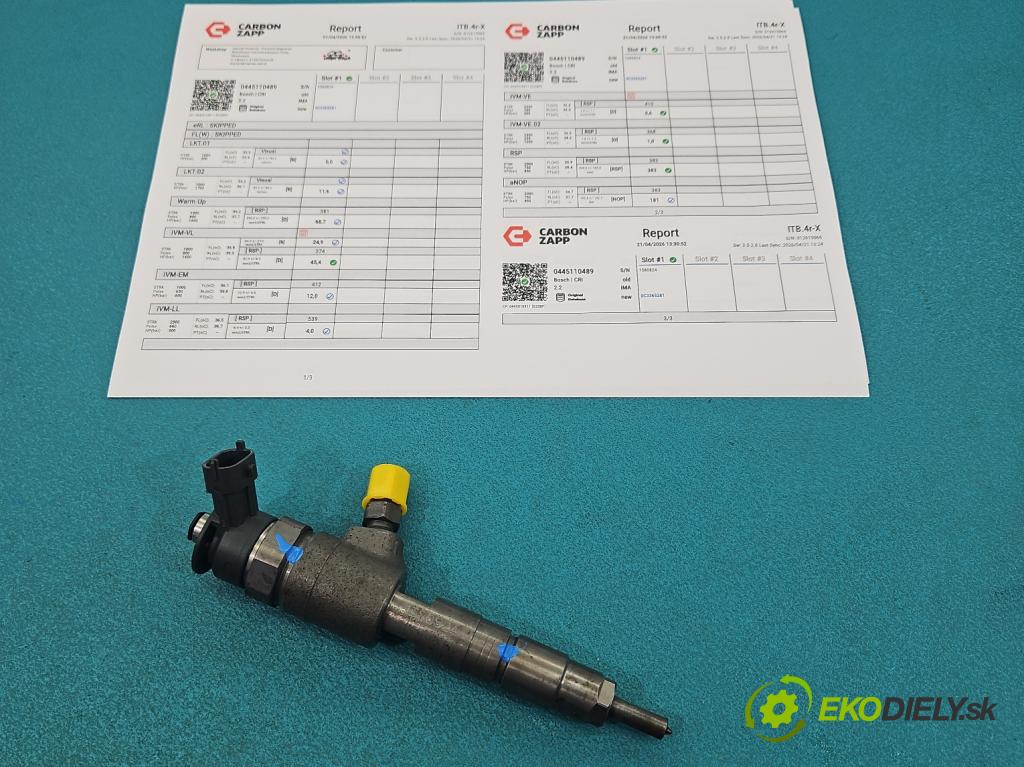 Ford Focus Mk3 2010-2018 1.5 tdci 95 HP manual 70 kW 1499 cm3 5- vstrek 0445110489 (Vstrekovač paliva)
