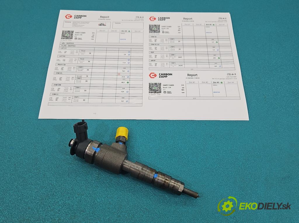 Ford Focus Mk3 2010-2018 1.5 tdci 95 HP manual 70 kW 1499 cm3 5- vstrek 0445110489 (Vstrekovač paliva)