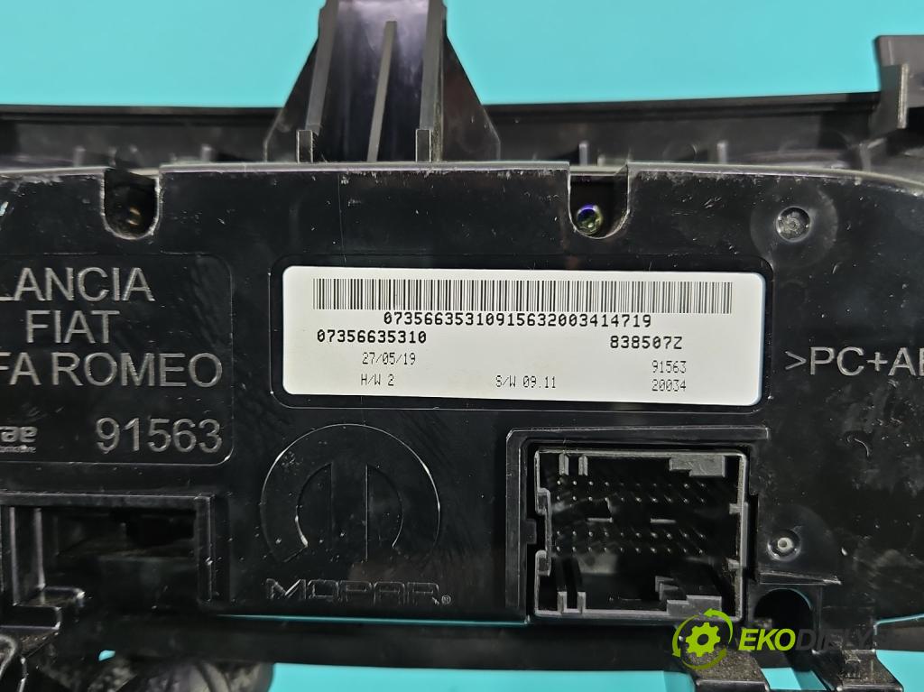 Fiat Tipo II 2015- 1.4 16V 95 HP manual 70 kW 1368 cm3 5- panel kúrenia 07356635310