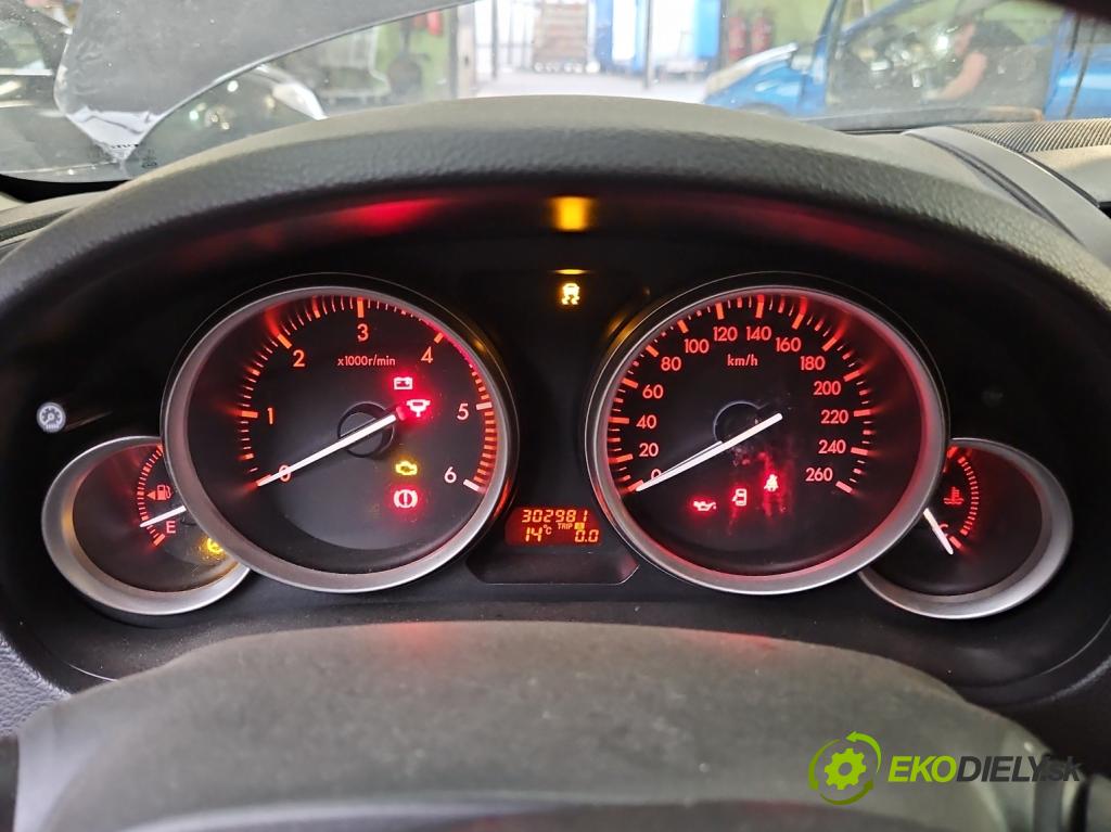 Mazda 6 II GH 2007-2012 2.0 citd 140 HP manual 103 kW 1998 cm3 5- prístrojovka/ budíky  (Prístrojová doska)