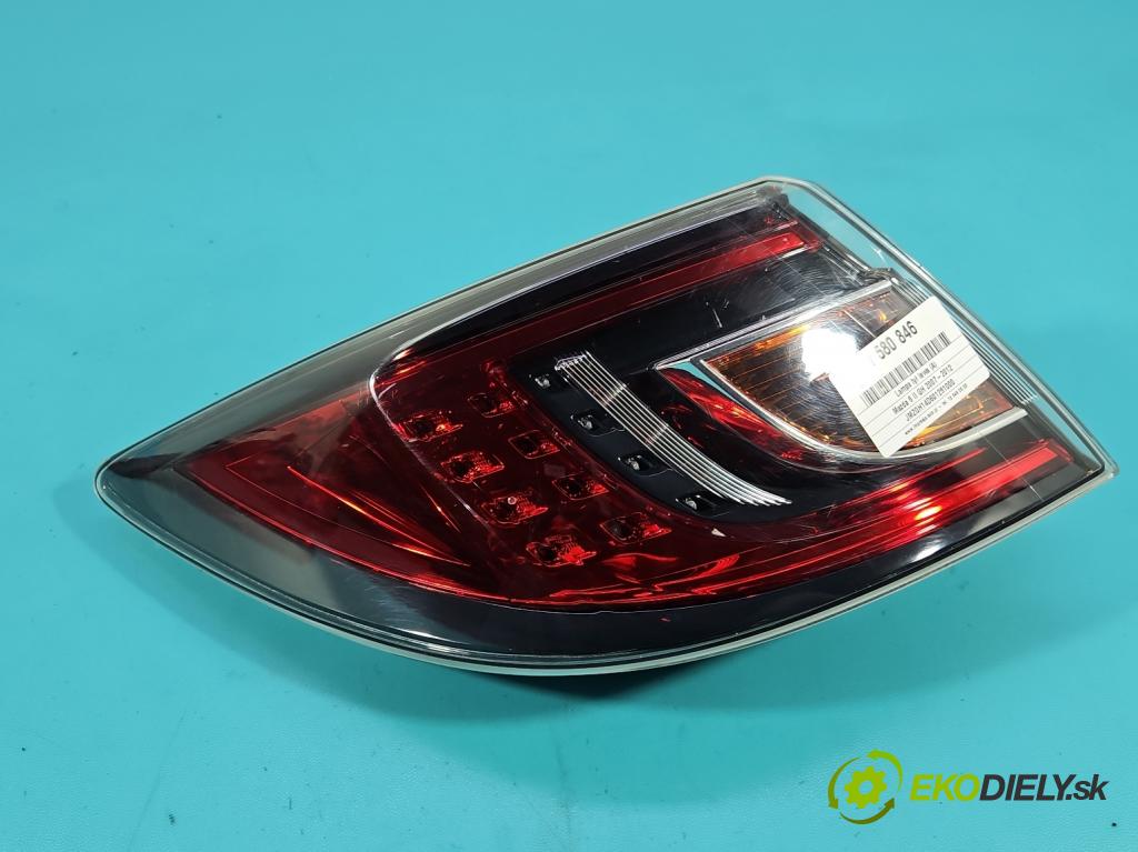 Mazda 6 II GH 2007-2012 2.0 citd 140 hp manual 103 kW 1998 cm3 5- světlo zadní levé 220-41055 (Klika dveří ostatní)