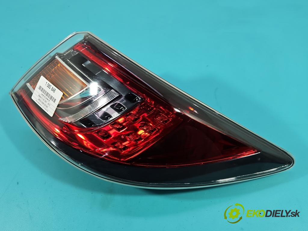 Mazda 6 II GH 2007-2012 2.0 citd 140 HP manual 103 kW 1998 cm3 5- svetlo / reflektor zadné pravé GS1F-51150 (Kľučka dverí ostatné)
