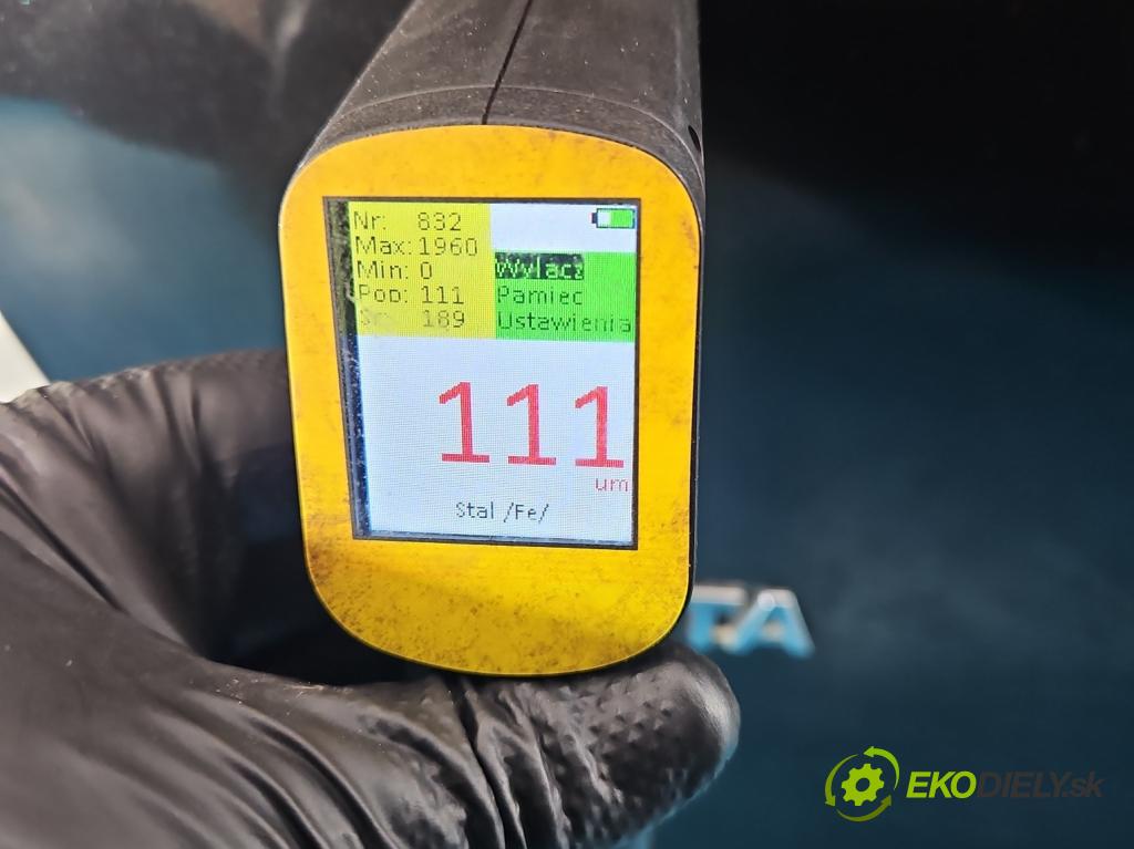 Toyota Verso 2009-2018 1.8 16V 147 HP automatic 108 kW 1798 cm3 5- zadna kufor  (Kapota zadná (kufor))