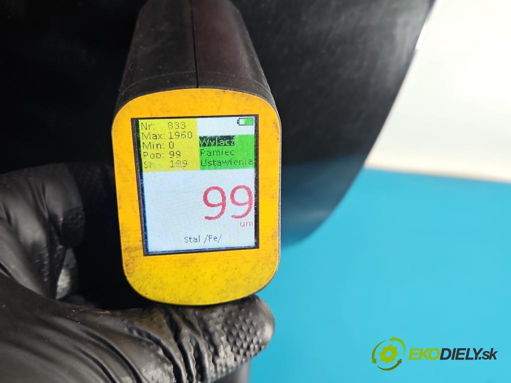 Toyota Verso 2009-2018 1.8 16V 147 HP automatic 108 kW 1798 cm3 5- zadna kufor  (Kapota zadná (kufor))