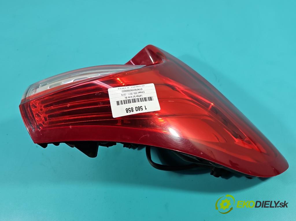 Citroen DS5 2011-2015 2.0 HDI 163 HP automatic 120 kW 1997 cm3 5- svetlo / reflektor zadné ľavé 9803167880 (Kľučka dverí ostatné)