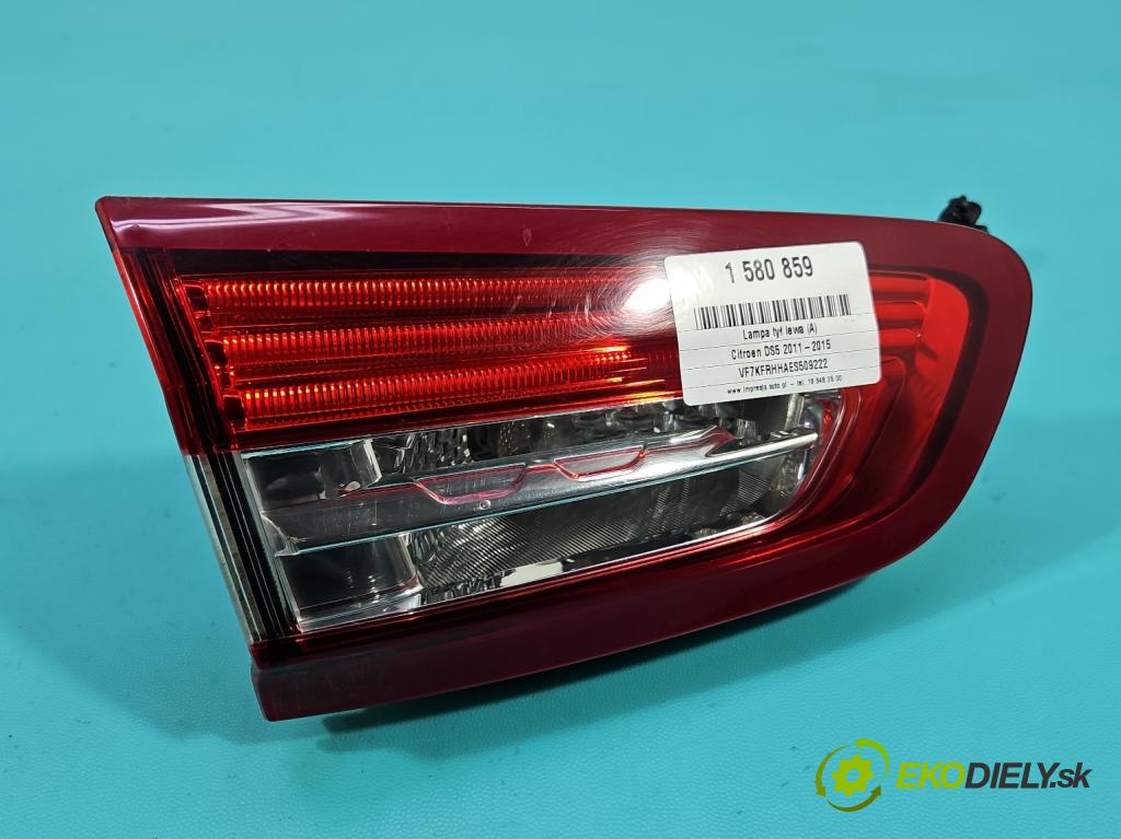 Citroen DS5 2011-2015 2.0 HDI 163 HP automatic 120 kW 1997 cm3 5- svetlo / reflektor zadné ľavé 9803168080 (Kľučka dverí ostatné)