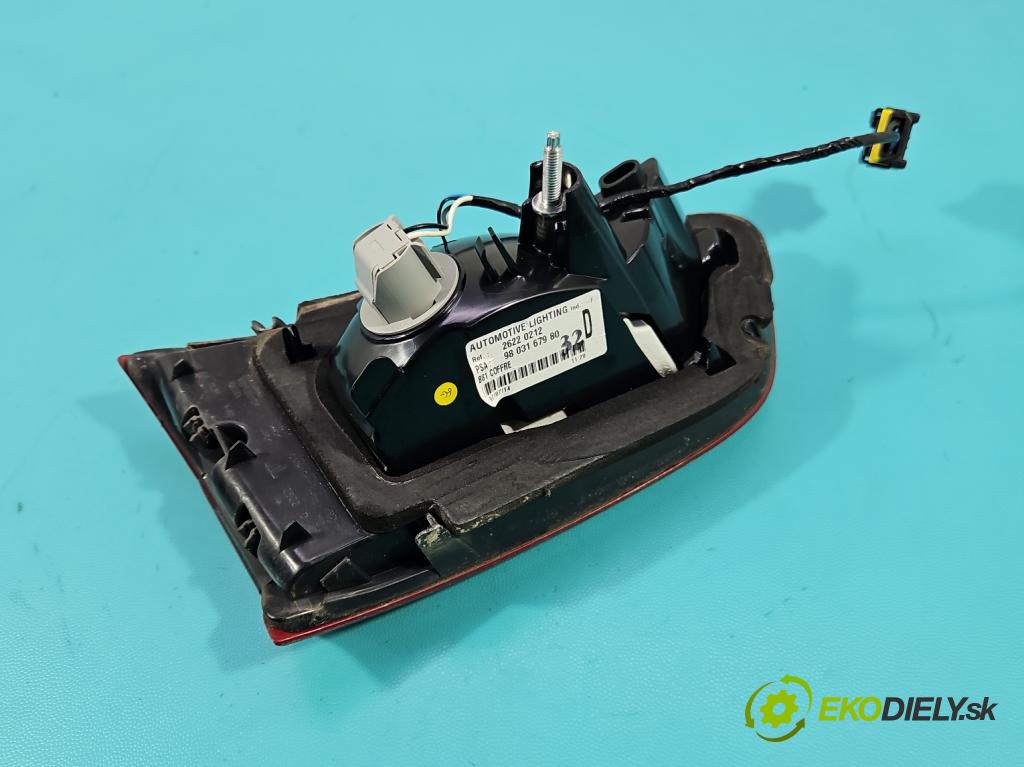 Citroen DS5 2011-2015 2.0 HDI 163 hp automatic 120 kW 1997 cm3 5- světlo zadní pravé 9803167980 (Klika dveří ostatní)