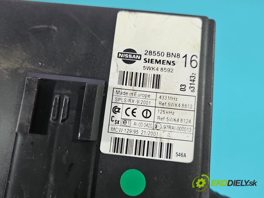 Nissan Almera N16 2000-2006 1.5 16V 98 HP manual 72 kW 1497 cm3 5- riadiaca jednotka motora MEC32-210