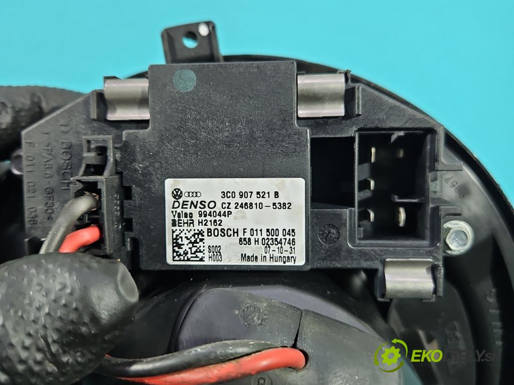 Skoda Octavia II 2004-2013 1.9 tdi 105 HP manual 77 kW 1896 cm3 5- ventilátor vzduchu 3C0907521B