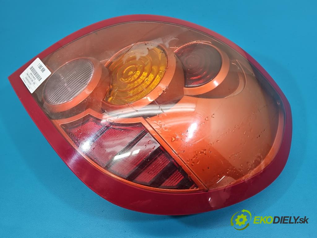 Nissan Almera N16 2000-2006 1.5 16V 98 HP manual 72 kW 1497 cm3 5- svetlo / reflektor zadné pravé  (Kľučka dverí ostatné)