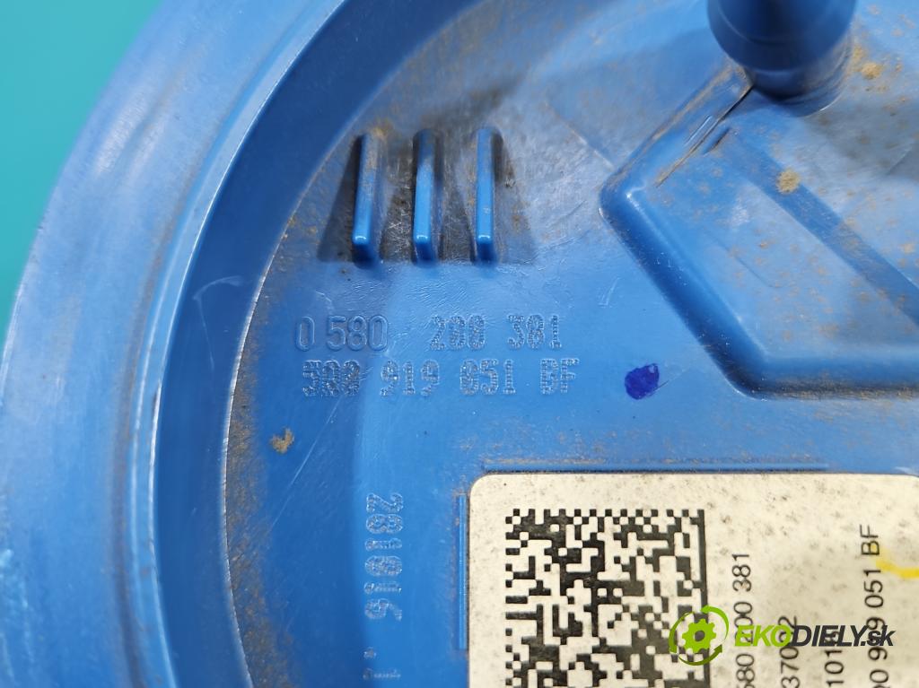 Skoda Octavia III 2013- 1.4 TSI 150 hp manual 110 kW 1395 cm3 5- čerpadlo paliva 0580200381