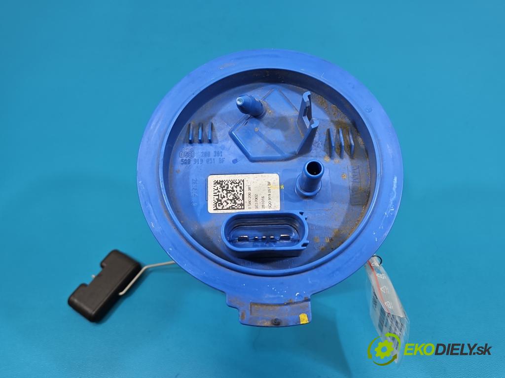 Skoda Octavia III 2013- 1.4 TSI 150 hp manual 110 kW 1395 cm3 5- čerpadlo paliva 0580200381