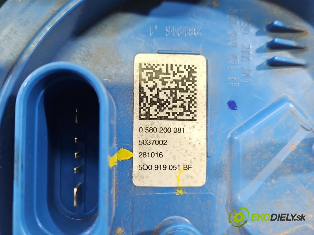 Skoda Octavia III 2013- 1.4 TSI 150 hp manual 110 kW 1395 cm3 5- čerpadlo paliva 0580200381