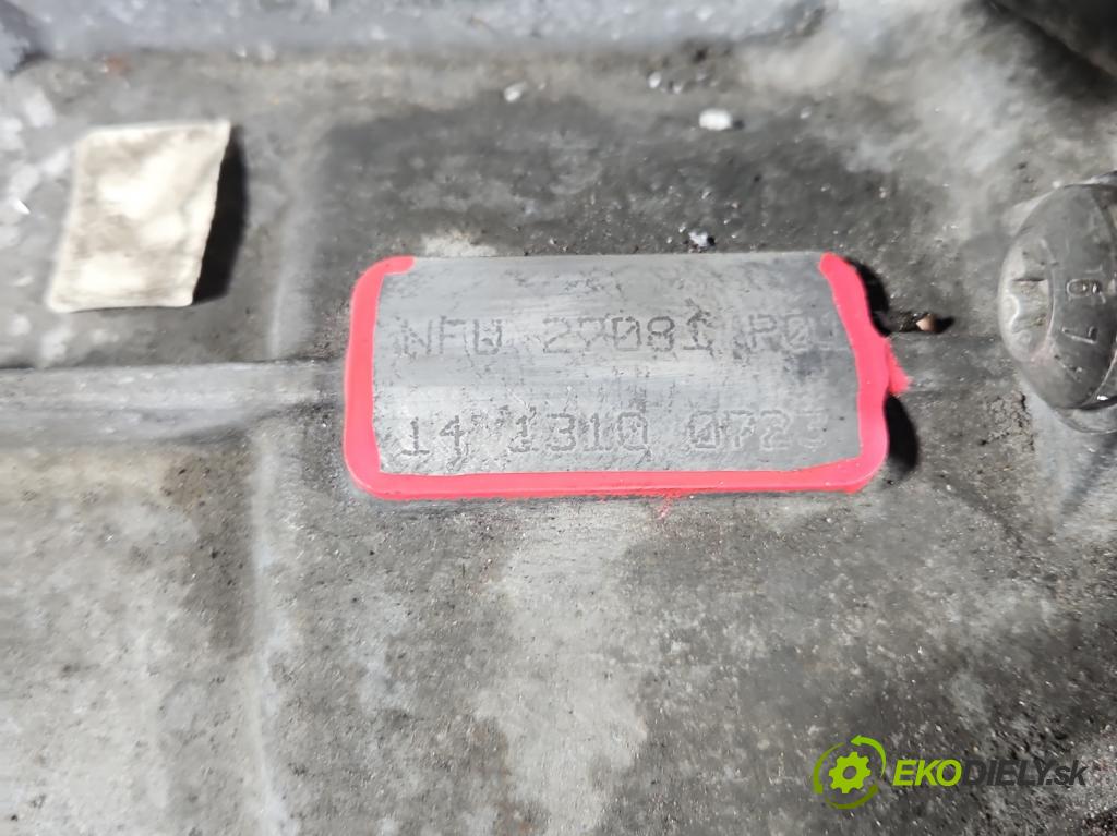 Vw Passat B7 2010-2014 2.0 tdi 140 HP manual 103 kW 1968 cm3 5- prevodovka stupeň,rýchlosť manual NFU