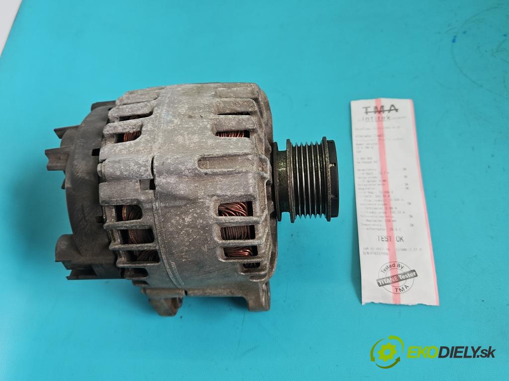 Vw Passat B7 2010-2014 2.0 tdi 140 HP manual 103 kW 1968 cm3 5- Alternator 03L903023B (Alternátor)