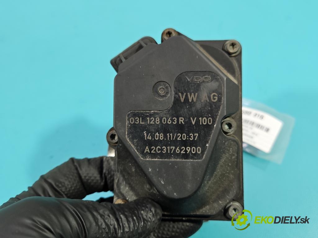Vw Passat B7 2010-2014 2.0 tdi 140 hp manual 103 kW 1968 cm3 5- škrticí klapka 03L128063R (Škrticí klapka)