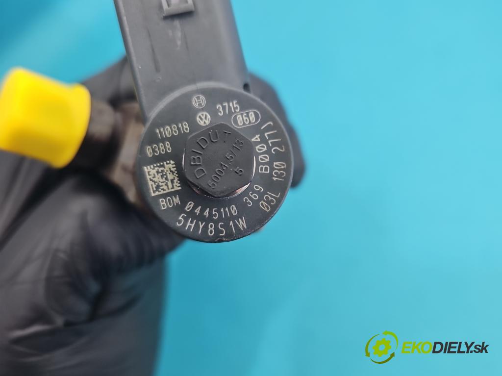 Vw Passat B7 2010-2014 2.0 tdi 140 HP manual 103 kW 1968 cm3 5- vstrek 0445110369 (Vstrekovač paliva)