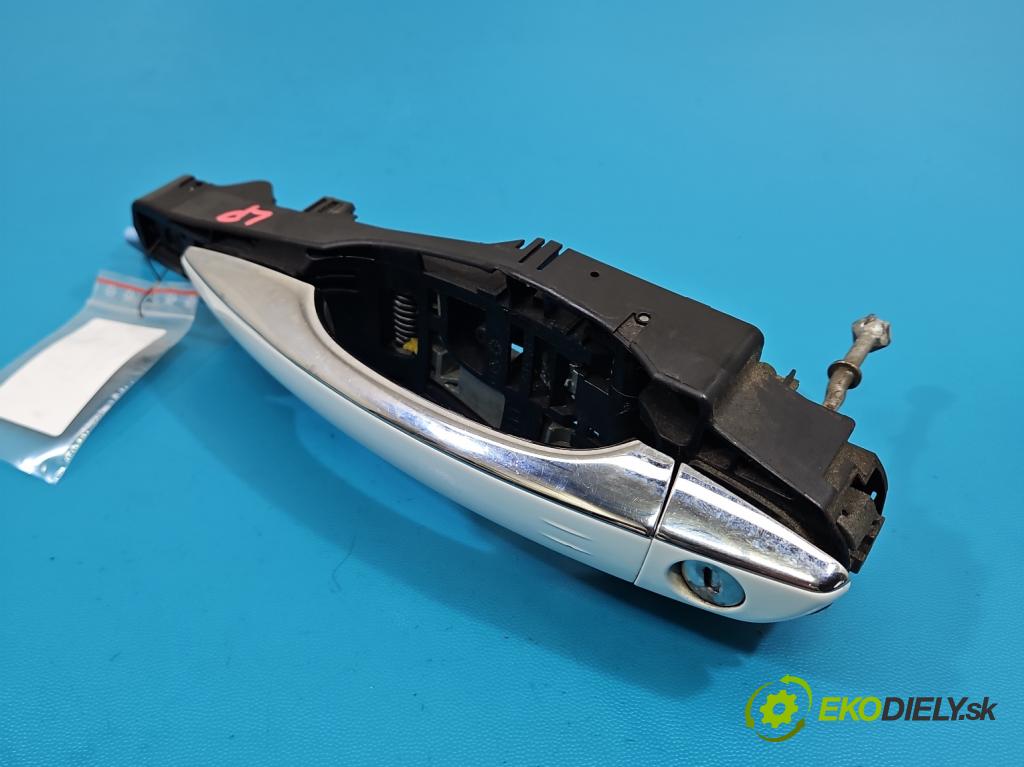 Citroen DS5 2011-2015 2.0 HDI 163 HP automatic 120 kW 1997 cm3 5- rukoväť predné ľavé mimo: 9806071780 (Kľučka dverí vonkajšia predná ľavá)