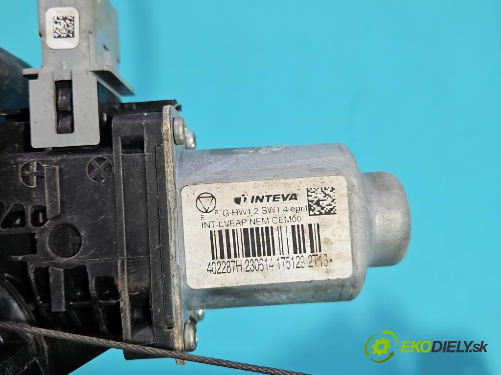 Citroen DS5 2011-2015 2.0 HDI 163 hp automatic 120 kW 1997 cm3 5- mechanismus stahování přední levý 402287H