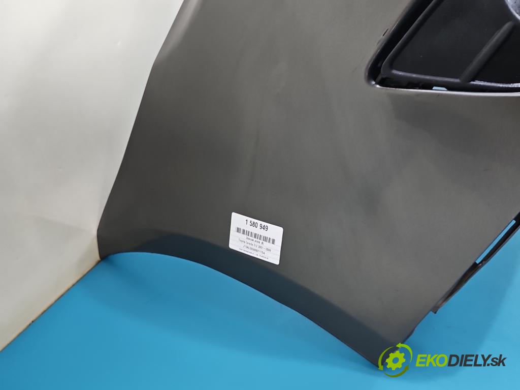 Toyota Corolla E12 2001-2009 1.4 D4D 90 HP manual 66 kW 1364 cm3 5- nárazník predné  (Kľučka dverí ostatné)