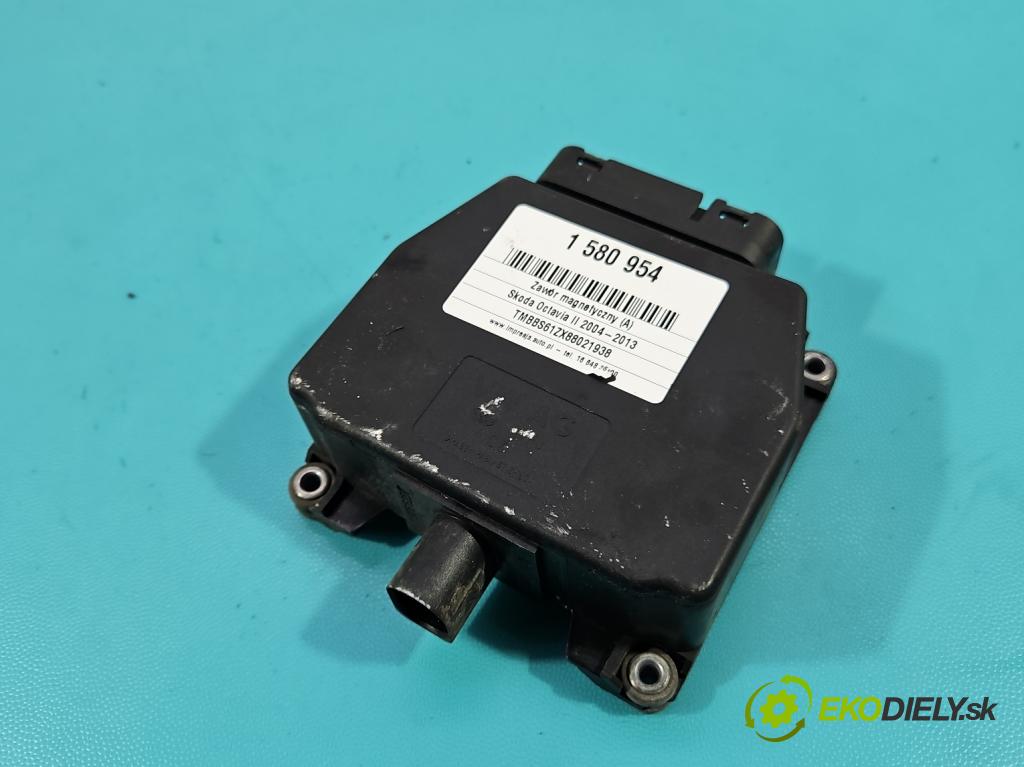 Skoda Octavia II 2004-2013 1.9 tdi 105 HP manual 77 kW 1896 cm3 5- ventil magnetické: 6Q0906625 (Ventil ostatné)