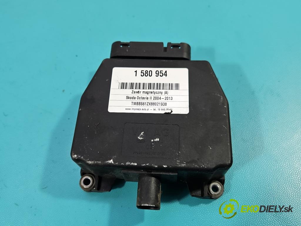 Skoda Octavia II 2004-2013 1.9 tdi 105 HP manual 77 kW 1896 cm3 5- ventil magnetické: 6Q0906625 (Ventil ostatné)