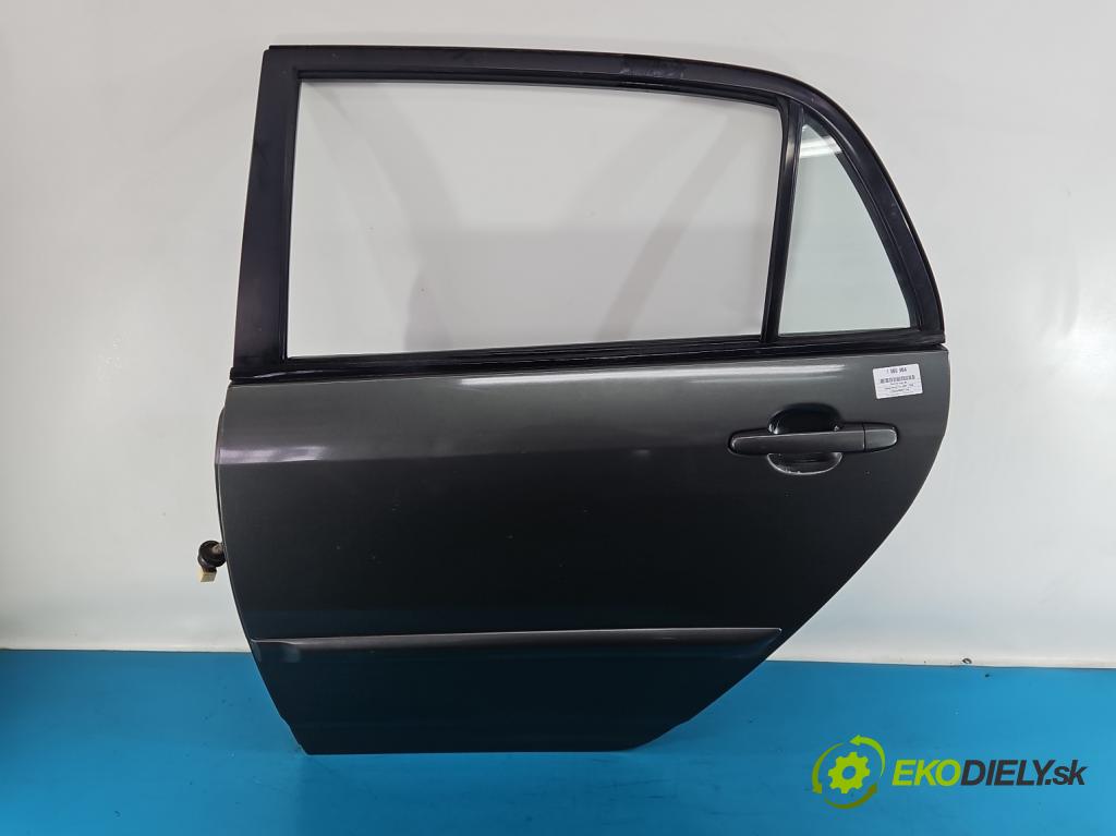 Toyota Corolla E12 2001-2009 1.4 D4D 90 hp manual 66 kW 1364 cm3 5- dveře zadní levé  (Klika dveří ostatní)