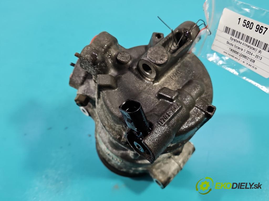 Skoda Octavia II 2004-2013 1.9 tdi 105 HP manual 77 kW 1896 cm3 5- Kompresor: klimatizácie 1K0820803 (Kompresor klimatizácie)