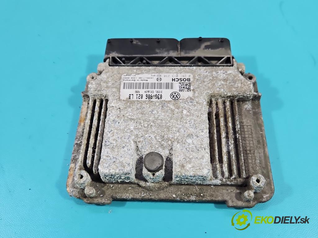 Skoda Octavia II 2004-2013 1.9 tdi 105 HP manual 77 kW 1896 cm3 5- riadiaca jednotka motora 03G906021LB