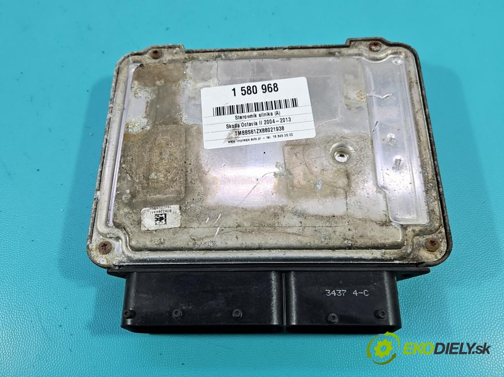 Skoda Octavia II 2004-2013 1.9 tdi 105 HP manual 77 kW 1896 cm3 5- riadiaca jednotka motora 03G906021LB