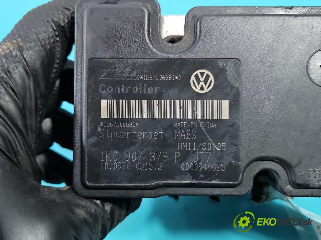 Skoda Octavia II 2004-2013 1.9 tdi 105 HP manual 77 kW 1896 cm3 5- čerpadlo abs 1K0907379P (Pumpa ABS)