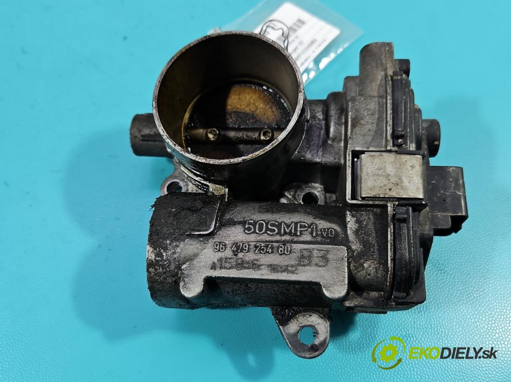 Peugeot 207 1.4 16V 88 hp manual 65 kW 1360 cm3 3- škrticí klapka 9647925480 (Škrticí klapka)