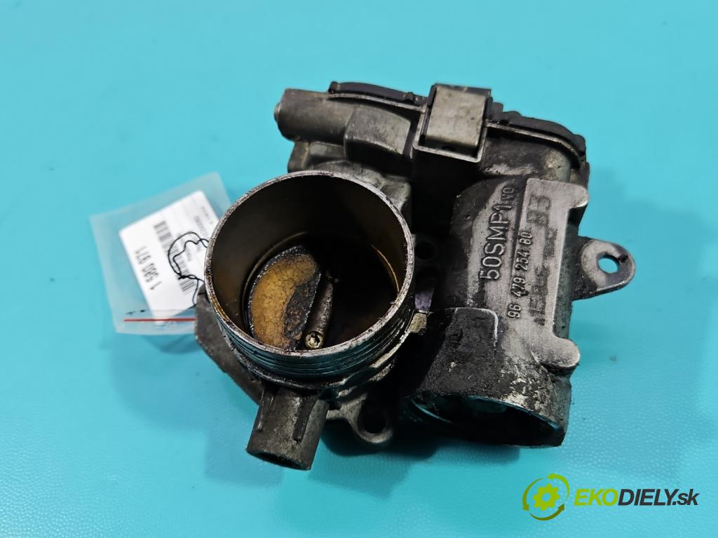 Peugeot 207 1.4 16V 88 hp manual 65 kW 1360 cm3 3- škrticí klapka 9647925480 (Škrticí klapka)