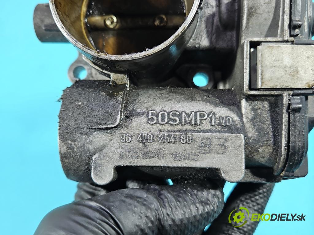 Peugeot 207 1.4 16V 88 hp manual 65 kW 1360 cm3 3- škrticí klapka 9647925480 (Škrticí klapka)