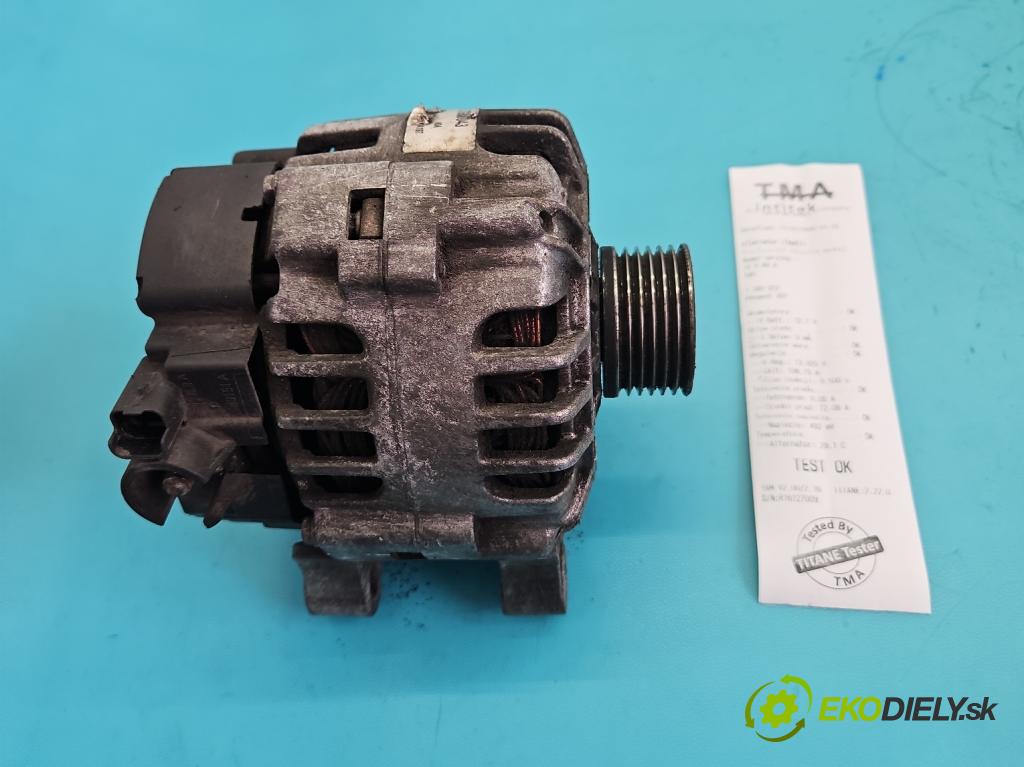 Peugeot 207 1.4 16V 88 hp manual 65 kW 1360 cm3 3- Alternator 9656956280 (Alternátor)