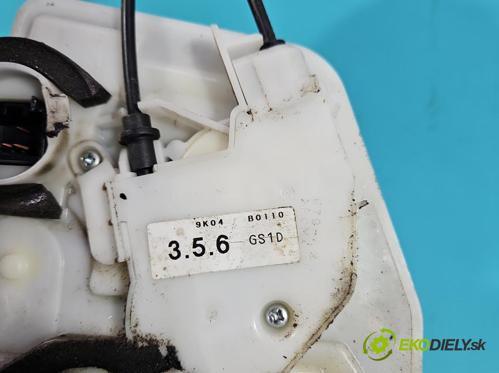 Mazda 6 II GH 2007-2012 2.0 citd 140 HP manual 103 kW 1998 cm3 5- zámok predné ľavý